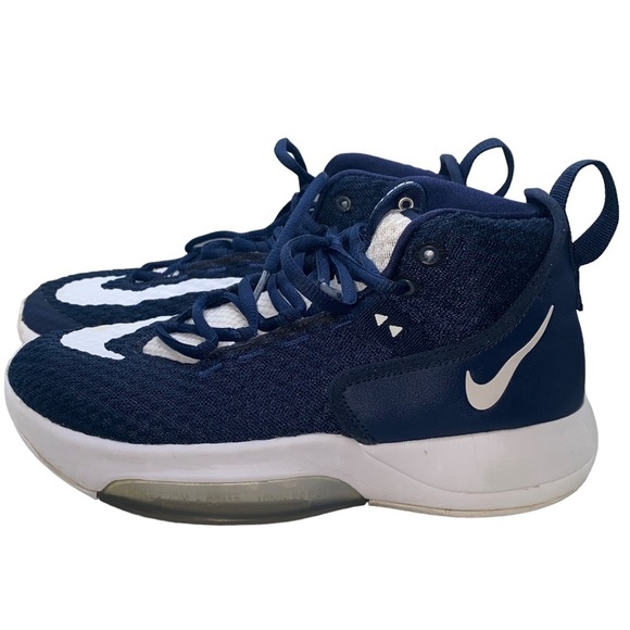 Nike Zoom Rize Blue/White Basketball Shoes - Picture 1 of 11